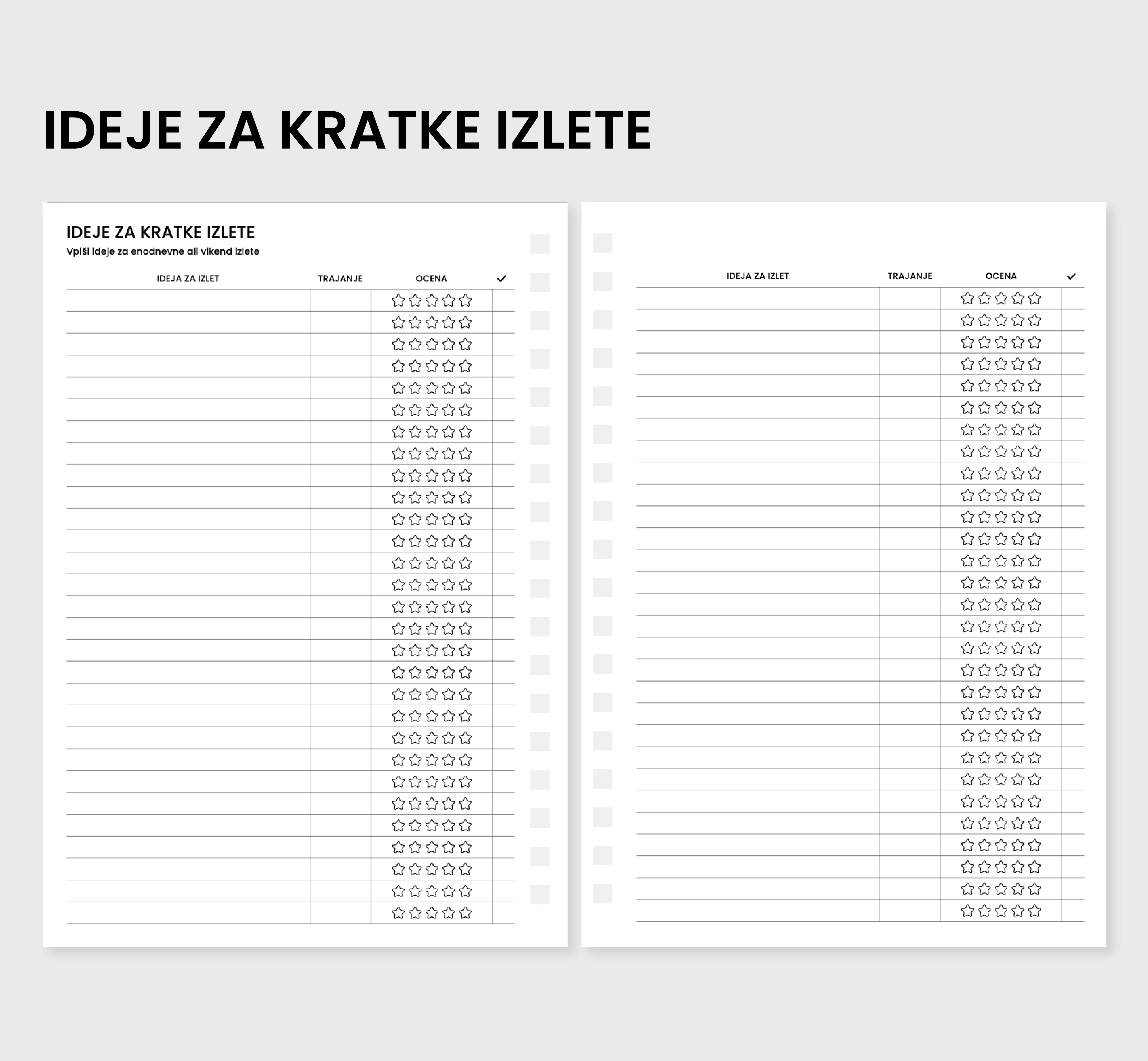 Ideje za izlete