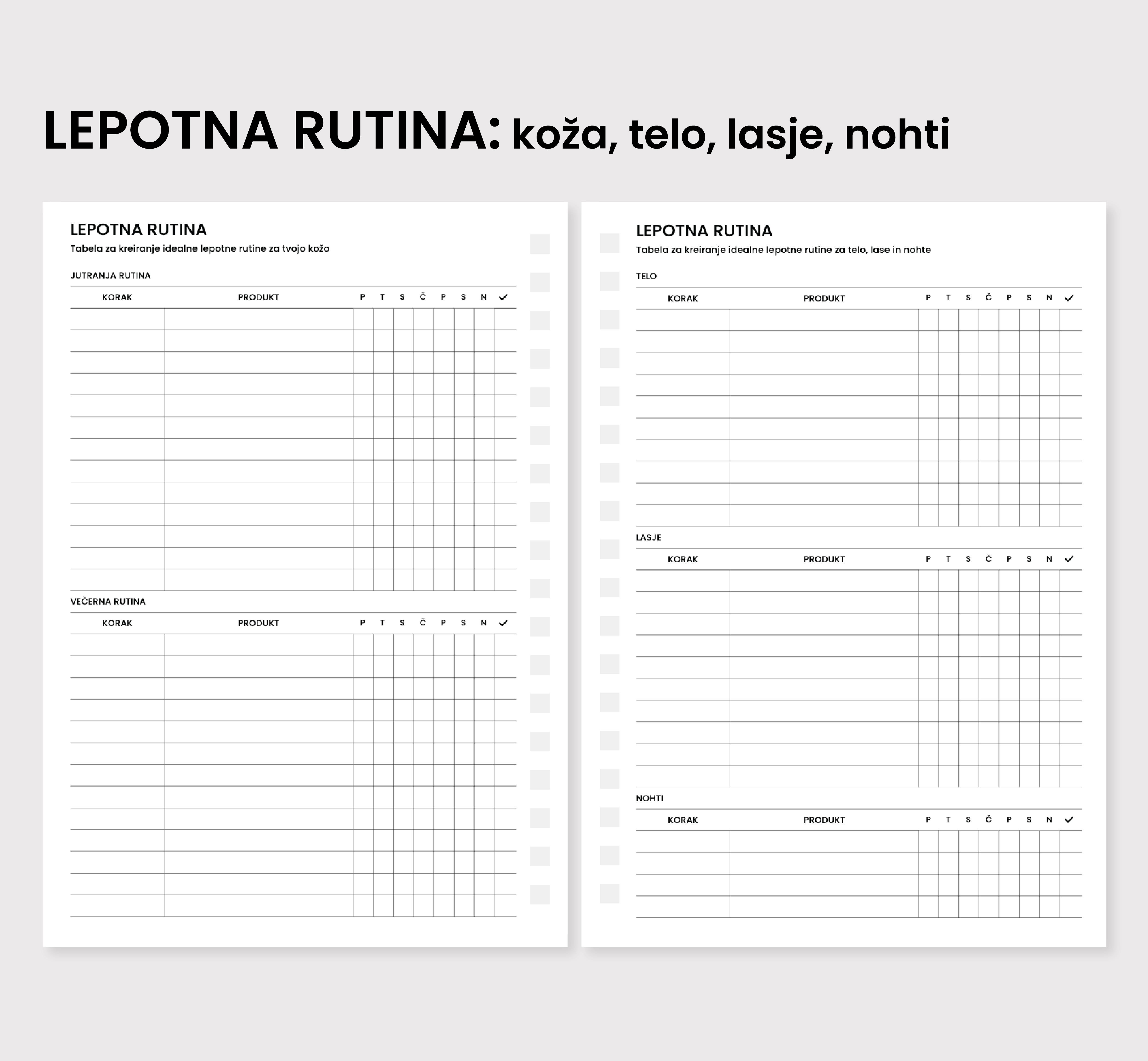 Lepotna rutina