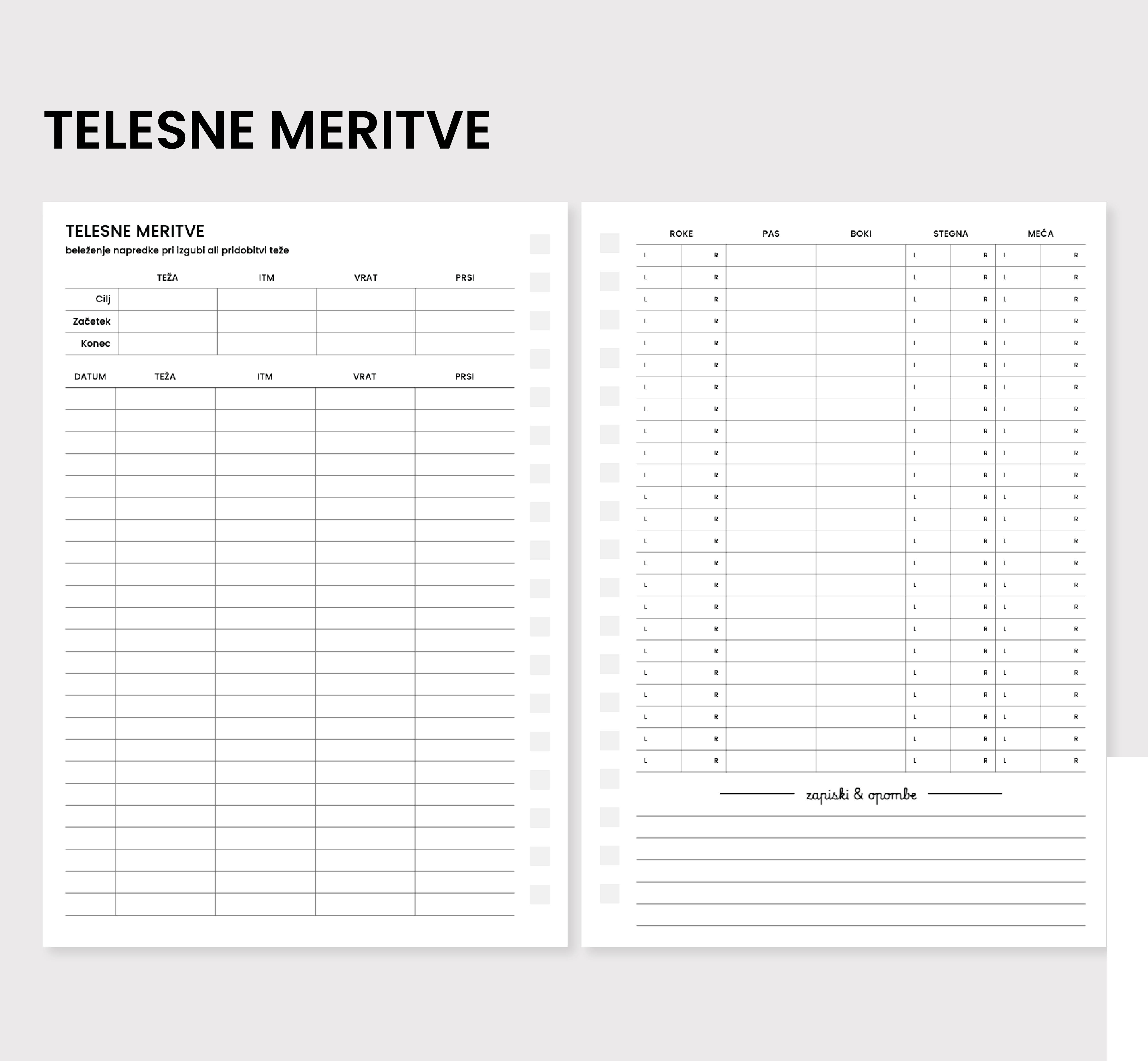 Telesne meritve